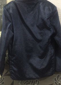New🎊Blue Velvet Coat Pent Set