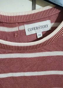 Cover Story Pink Sweater Top