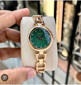 Rose Gold Fossil Watch