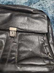 Classic Leather Rolling Briefcase