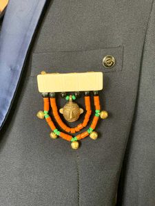 Bohemian Beaded Pendant clip for coat