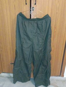 Stylish Olive Green Wide Leg Pants