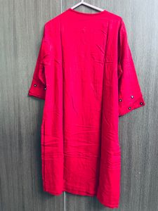 max brand red kurti for sale