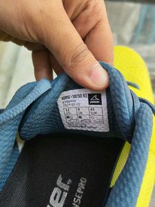 Bright Yellow Running Shoes
