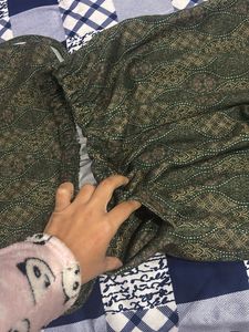 Patterned Shirt and Palazzo Set