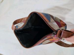 Unused Patchwork Crossbody Bag Very Light Weight