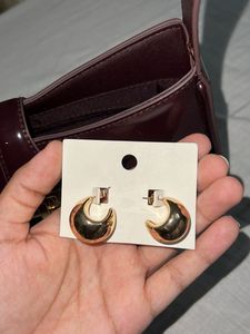 H&M Gold Hoop Earrings