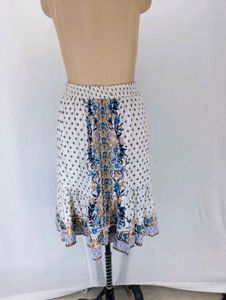 Bohemian Print Mini Skirt length is 25 inches