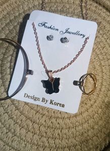 Butterfly Jewelry Set