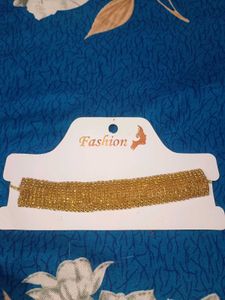 Sparkling Gold Choker Necklace