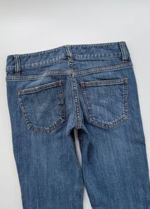Y2K low rise straight jeans