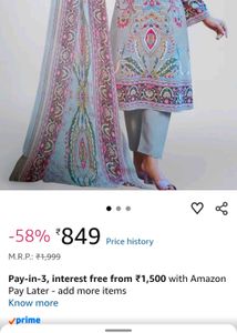 embroidery work dress material