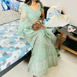 Weding Special Lahenga Choli Stitch Blouse