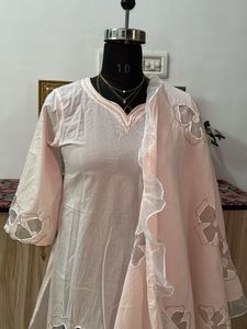 Beautiful Pastel Pink Kurta Set 💗