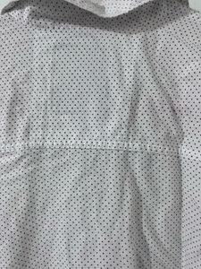 Men's White Dotted Premium Shirt