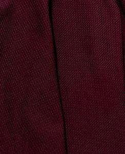 Maroon Textured Skater Skirt