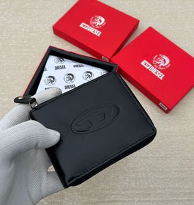 Diesel Bi-fold Wallet with Zipper