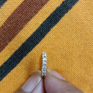 Elegant Gold Plated Nose Ring with Stones