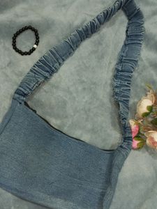 Price Drop Denim Sling Bag