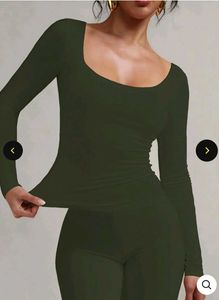 Women's Soft Curve Neck Top