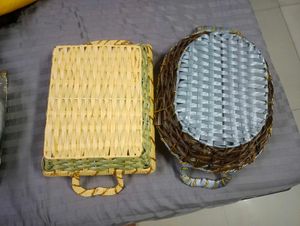 Decorative Woven Baskets Set gift hamper