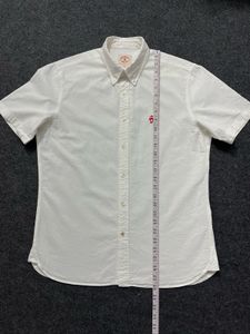Men's White Short Sleeve Shirt