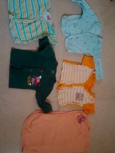 combo of  4 top and baby towel