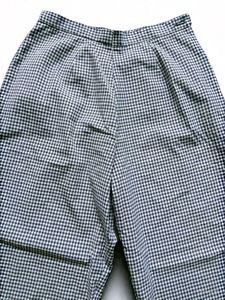 Checked Casual Pants