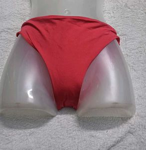 Vibrant Red ♥️ 🤍Bikini Bottom