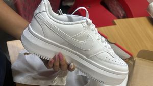 👟 Nike Court Vision Alta Women’s – Triple White |