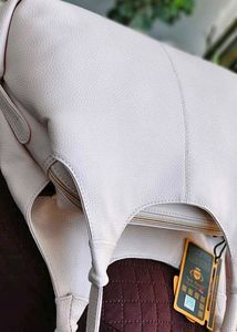 Stylish Beige Hobo Bag