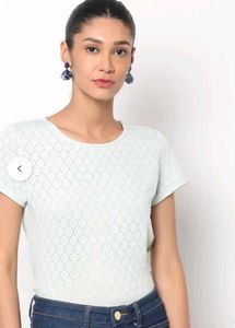 Cute Light Green Top