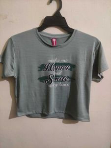 Women's Graphic Crop T-Shirt