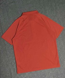 Columbia men's orange polo shirt