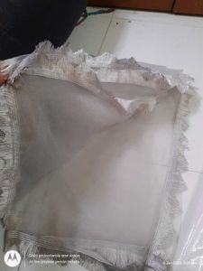 Grey Net Dupatta