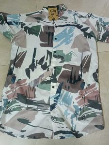 men printed shirt