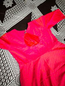 Vibrant Pink Kurta and duppatta from libas