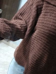 Brown Knit Sweater