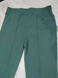 Flared Dark Green Jeggings (New)