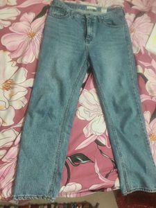 Classic Light Wash Denim Jeans