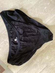Black Cotton Briefs