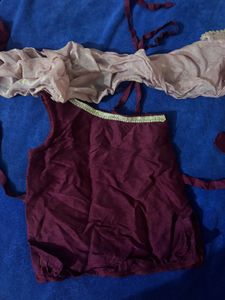 Floral Dhoti Kurta Set