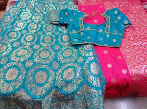 Bridal/wedding Banarasi Lehenga🔥Emarald Color