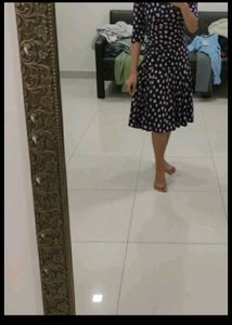 Polka Dot Midi Dress