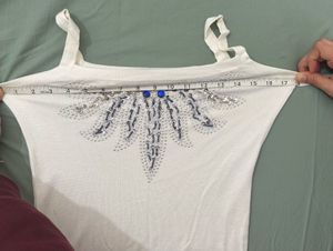 Sparkling Embellished Tank Top