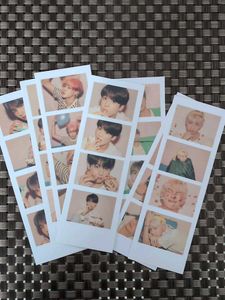 BTS Photocards and Photostrips