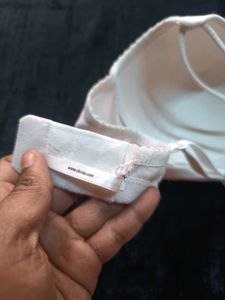 branded White Everyday Bra