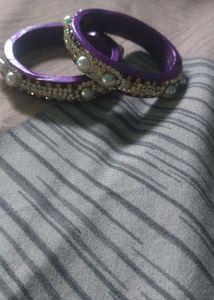 Rajasthani Sparkling Pearl Bangles
