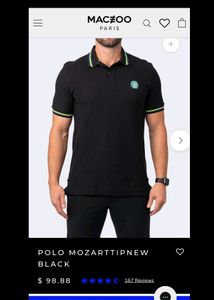 🇫🇷 MACEOO POLO MOZART TIP NEW BLACK