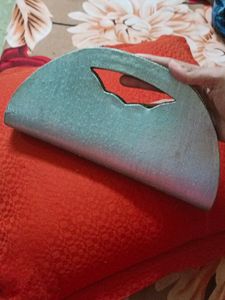 Sky Blue Colour Hand Purse Important